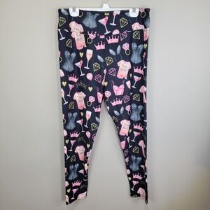 JAAM Team Bride Polyester‎ Spandex Ankle Leggings Extended Tall And Curvy